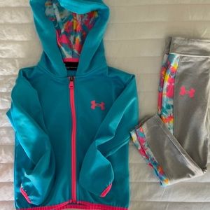 Toddler Girls Under Armour Set